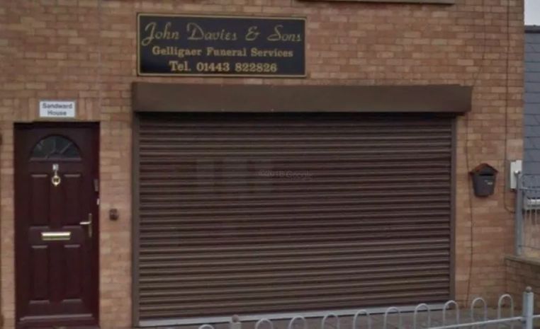 John Davies and Sons, Gelligaer Office, Gelligaer funeral directors